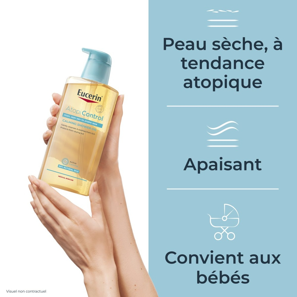 EUCERIN – AtopiControl Huile de Bain & Douche – 400ml 1