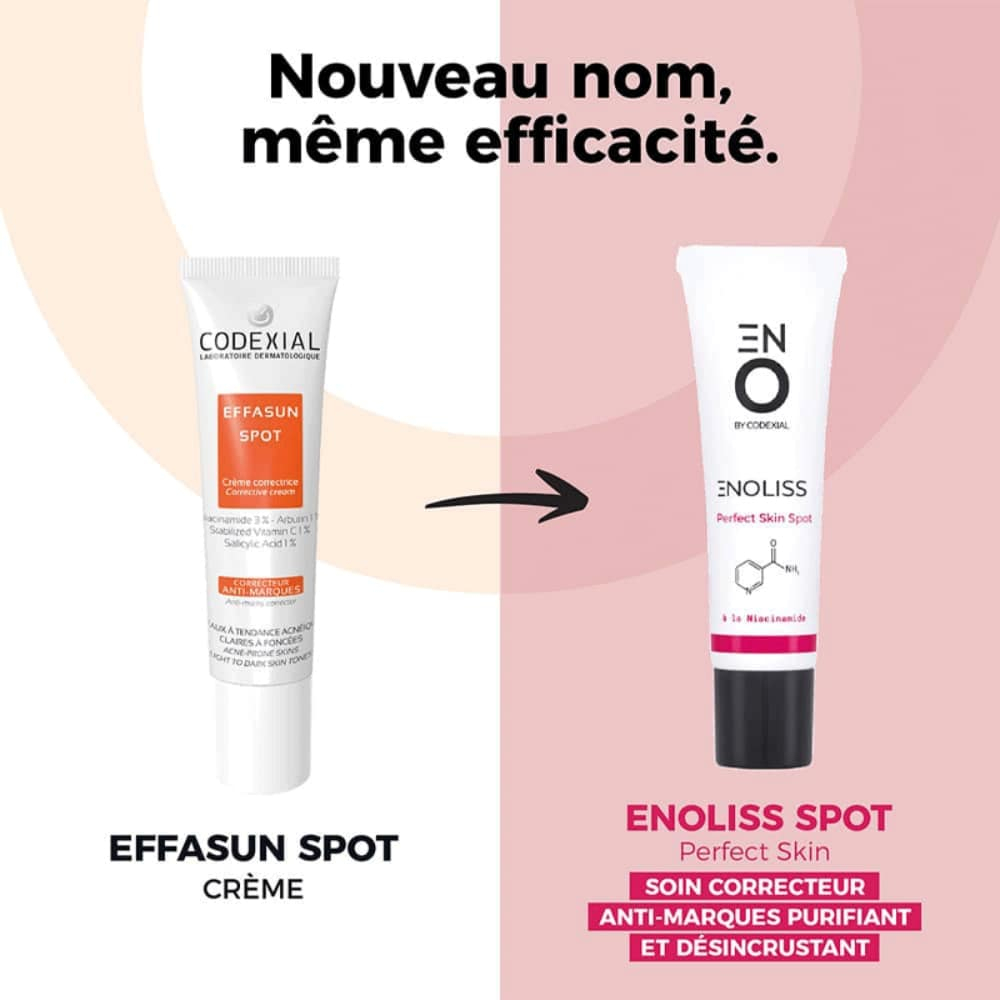 ENO – Enoliss Perfect Skin Spot Soin Correcteur Ciblé Anti-marques Purifiante Désincrustante By Codexial – 30ml 1