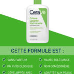 CERAVE – Crème Lavante Hydratante Peau Normale à Sèche – 473ml 2