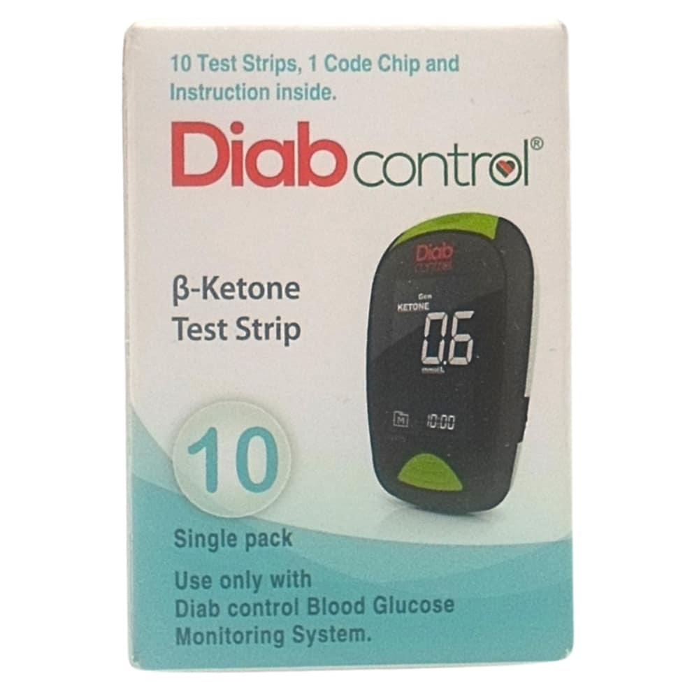 DIABCONTROL – Bandelletes De Test De Glycémie – 10u