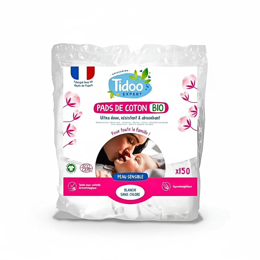 TIDOO – Family Pads De Coton 150 Unites