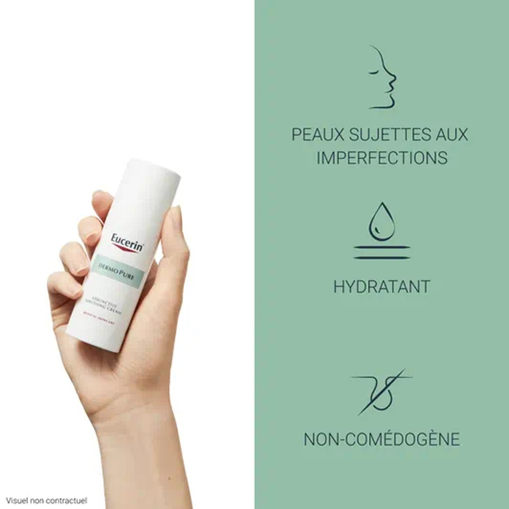 EUCERIN – DermoPure Hydra Crème Compensatrice Apaisante – 50ml 1