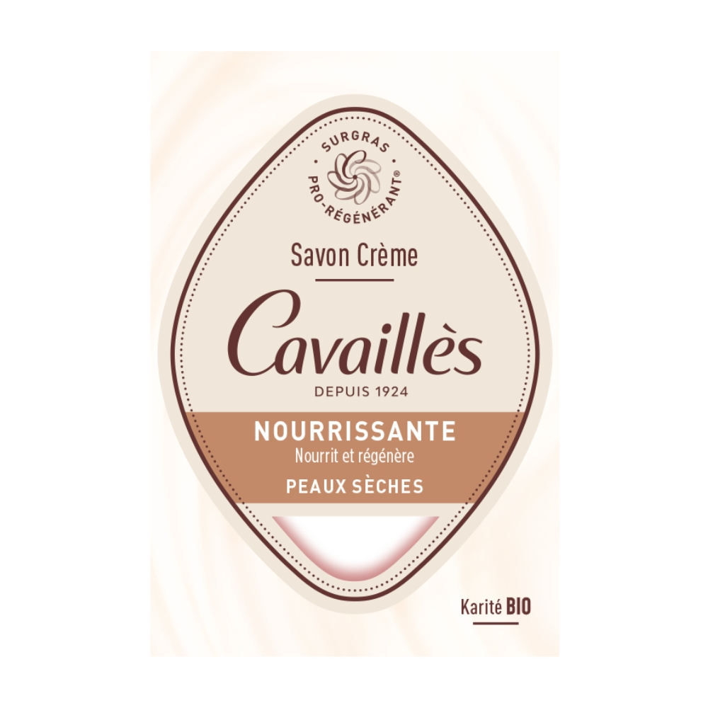 CAVAILLÈS – Savon Crème Nourrissante – 100g