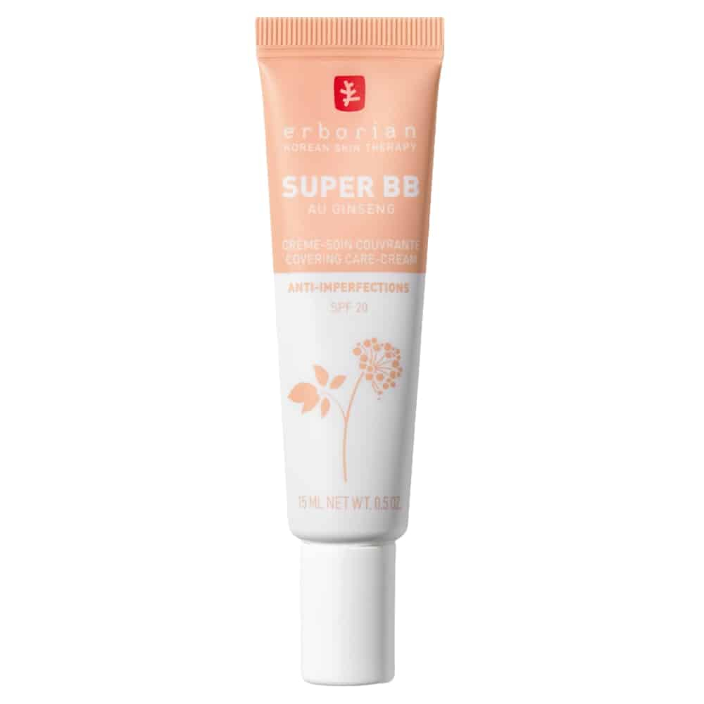 ERBORIAN – Super BB Crème-soin Couvrante Anti-imperfections Teinte Caire SPF20 – 15ml
