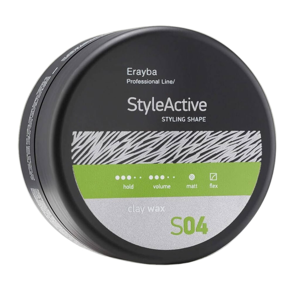 ERAYBA – Styleactive S04 Clay Wax Cire Coiffante D’argile – 90ml