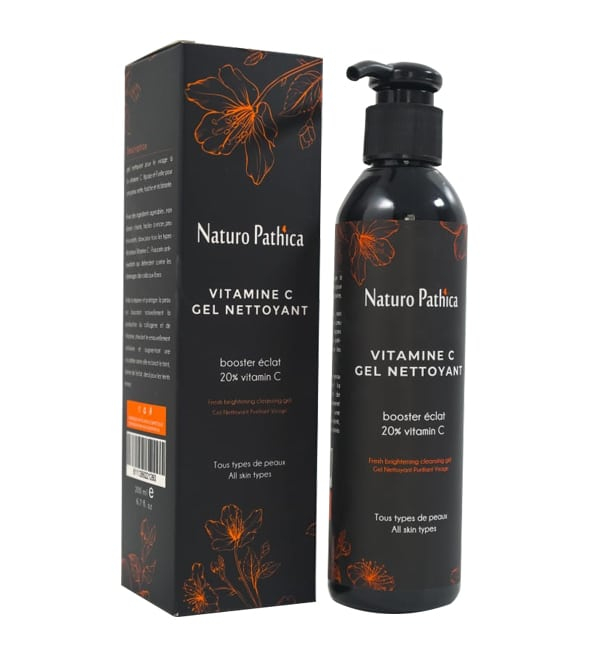 naturo-pathica-vitamine-c-20-gel-nettoyant-booster-eclat-200ml.jpg NATURO PATHICA – Vitamine C 20% Gel Nettoyant Booster Eclat – 200ml