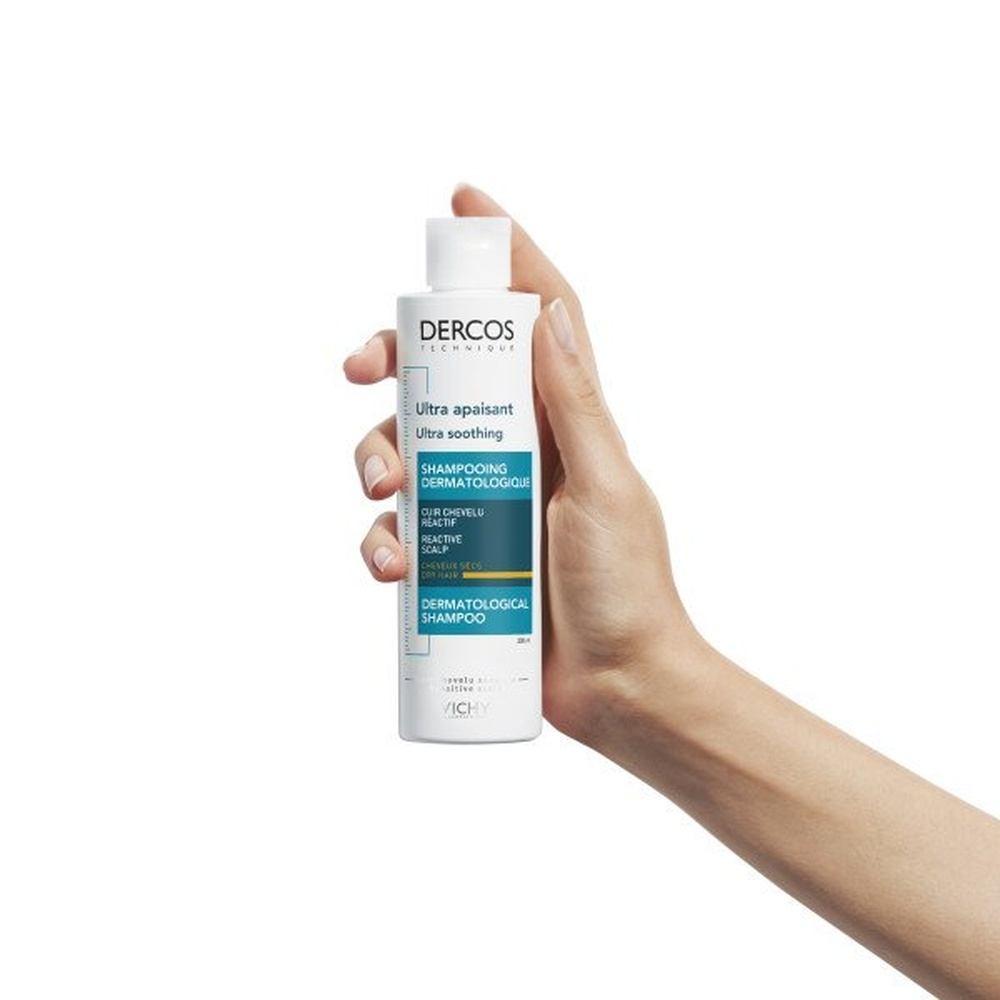 VICHY – Dercos Ultra Apaisant Shampoing Dermatologique Cheveux Secs – 200ml 1