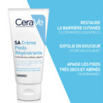 CERAVE – SA Crème Pieds Régénérante Très Secs, Abîmes, Rugeux – 88ml 1
