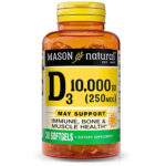 MASON NATURAL – D3 10000 IU 30 softgels