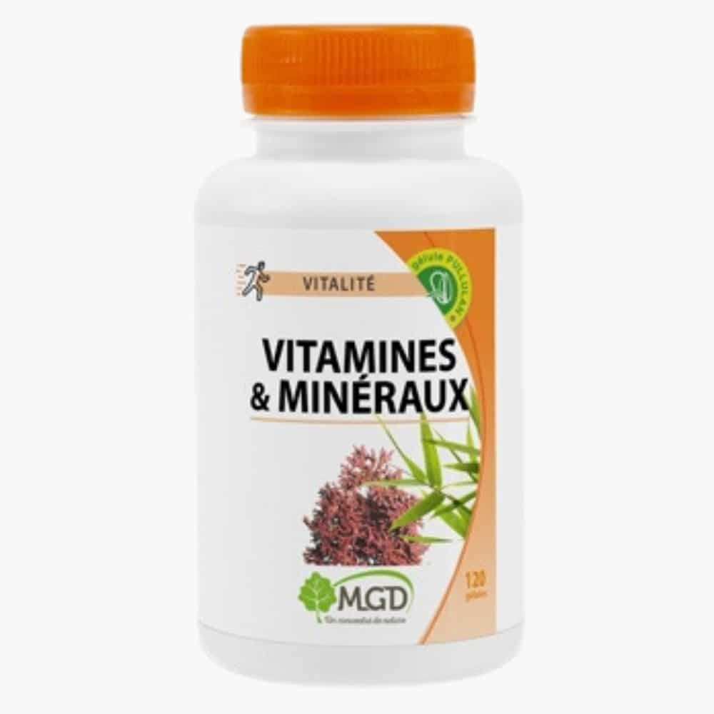 mgd-nature-vitalite-vitamines-et-mineraux-120-gelules.jpg MGD NATURE – Vitalité Vitamines Et Minéraux – 120 Gélules