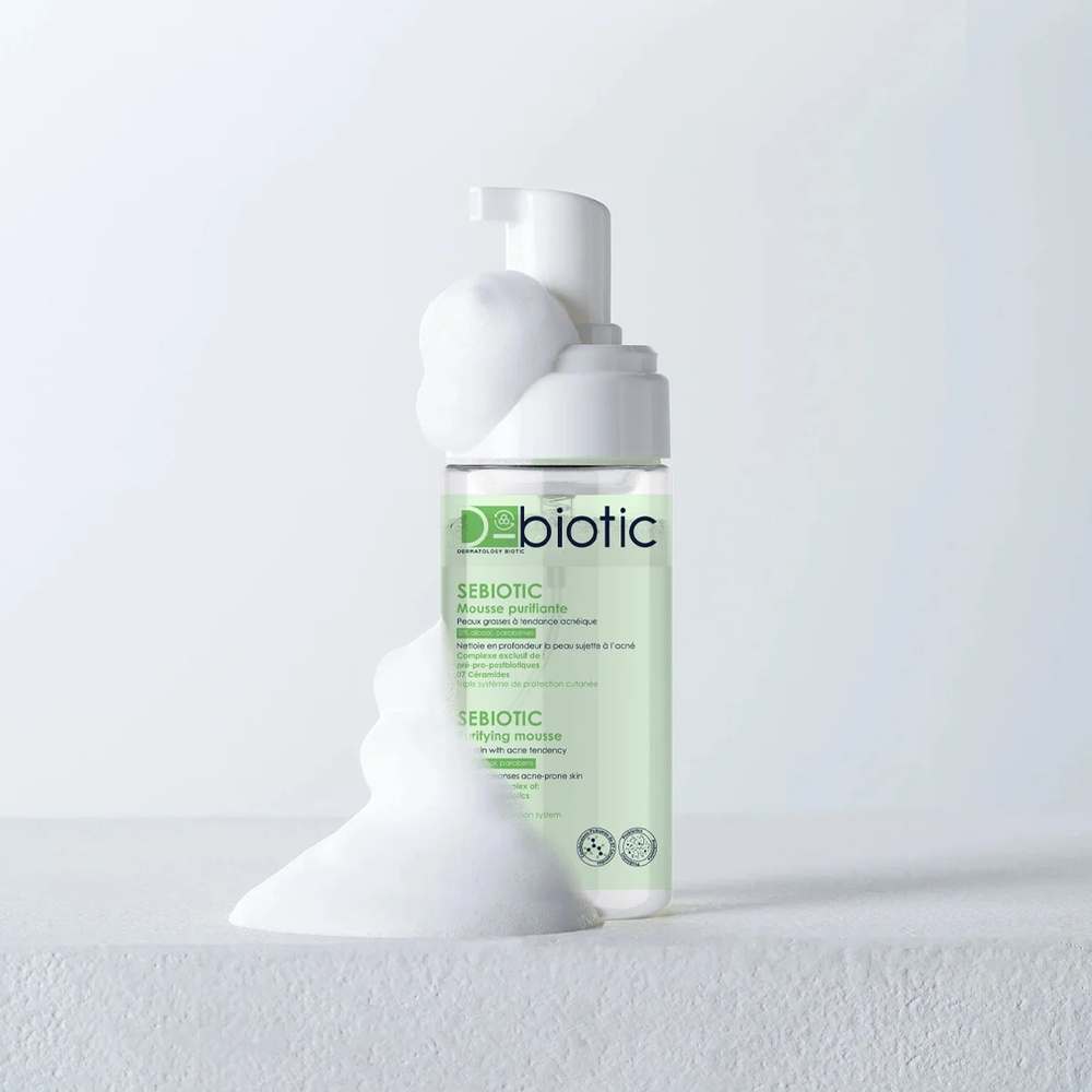 D-BIOTIC – Sebiotic Mousse Purifiante Nettoyante – 150ml 1
