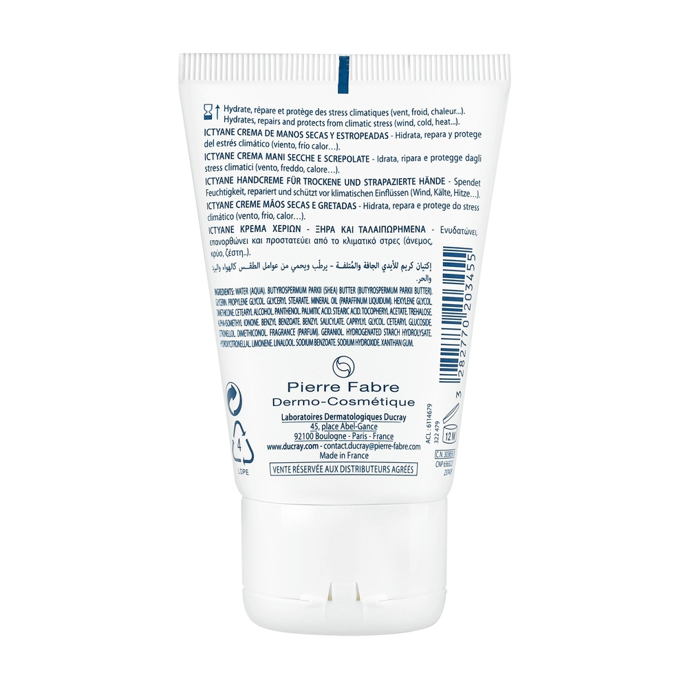 DUCRAY – Ictyane Crème Mains – 50ml 1