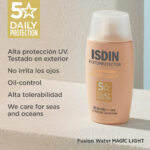 ISDIN – Fotoprotector Fusion Water Magic Color Solaire Teinté Light SPF50 – 50ml 3