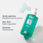 ISDIN – Acniben 1 Gel Nettoyant Matifiant – 400ml 5
