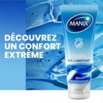MANIX – Gel Lubrifiant Pure (Hydratation Intense) – 80ml 5