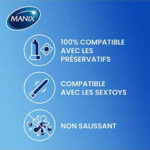 MANIX – Gel Lubrifiant Pure (Hydratation Intense) – 80ml 2