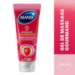MANIX – Gel de Massage Gourmand Fraise Comestible (Douceur & Hydratation) – 200ml 7