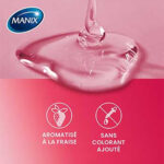 MANIX – Gel de Massage Gourmand Fraise Comestible (Douceur & Hydratation) – 200ml 3