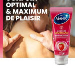 MANIX – Gel de Massage Gourmand Fraise Comestible (Douceur & Hydratation) – 200ml 1