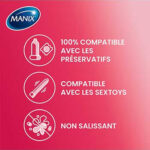 MANIX – Gel Lubrifiant Fraise (Douceur Extrême) – 80ml 2