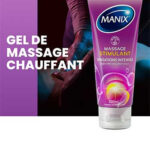 MANIX – Gel de Massage Stimulant Sensations Intenses (Effet Chauffant) – 200ml 5