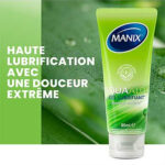 MANIX – Gel Lubrifiant AquaAloe (Douceur Extrême) – 80ml 5