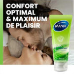 MANIX – Gel Lubrifiant AquaAloe (Douceur Extrême) – 80ml 1