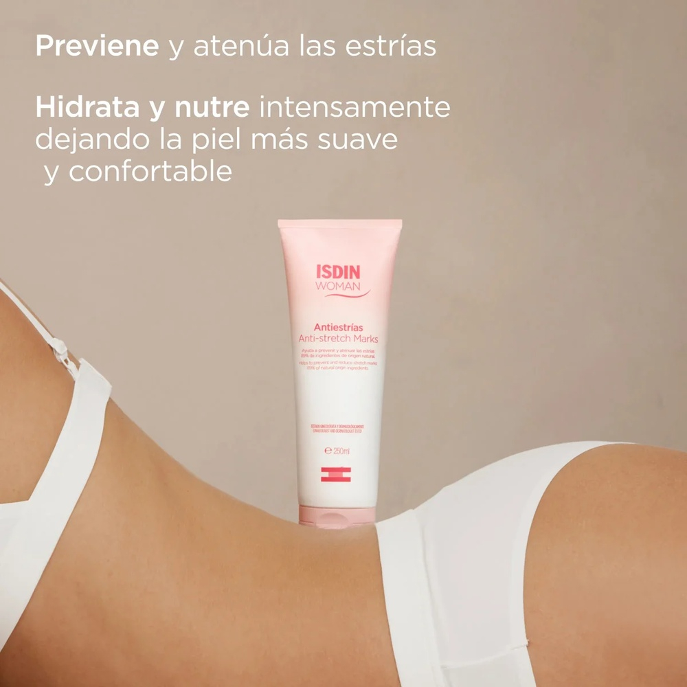 ISDIN – Woman Crème Anti-Vergetures – 250ml 1