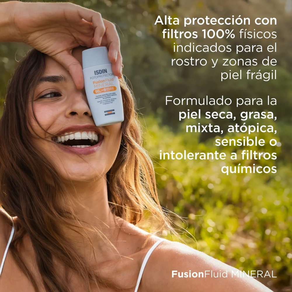 ISDIN – Fotoprotector Fusion Fluid Mineral Solaire SPF50 – 50ml 1