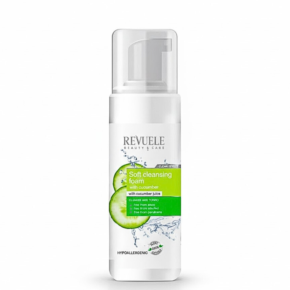 revuele-air-cleansing-foam-with-cucumber-juice-150ml.jpg REVUELE – Air Cleansing Foam With Cucumber Juice 150Ml
