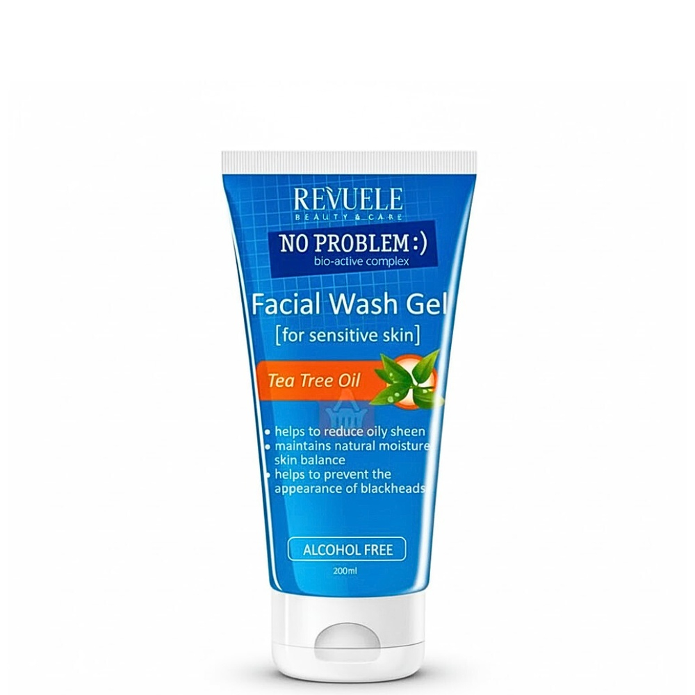 REVUELE – No Problem Facial Wash Gel Tea Tree Oil 200Ml