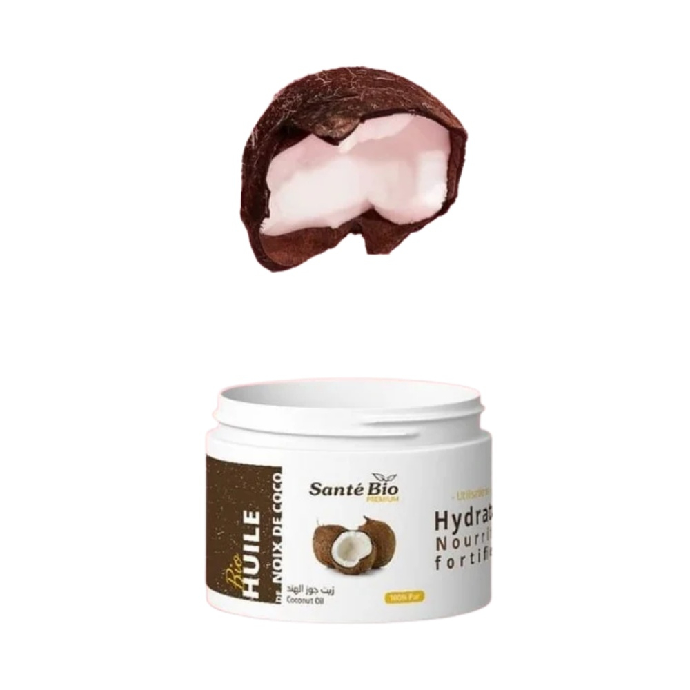 SANTÉ BIO – Huile De Noix De Coco 200Ml