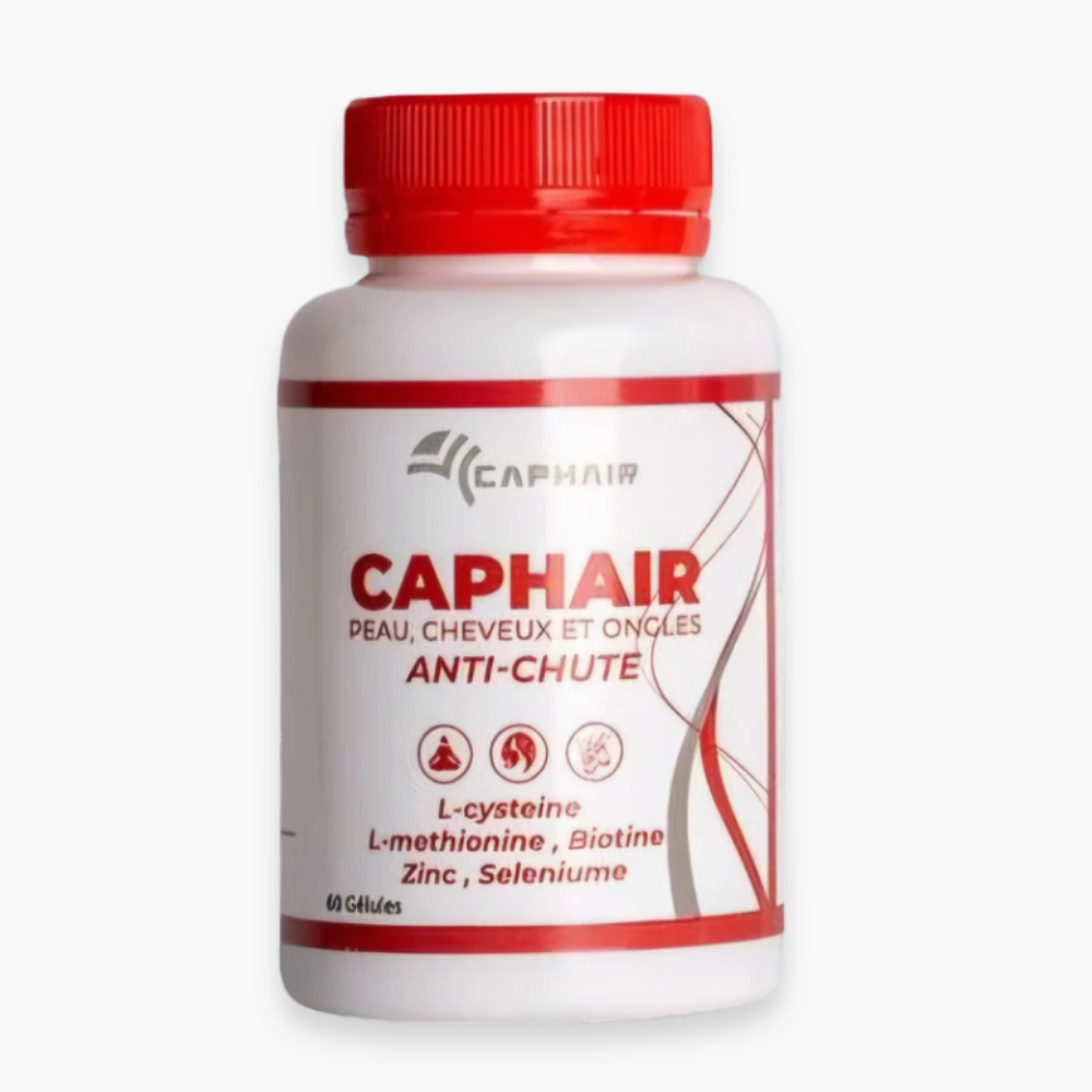 caphair-anti-chute-peau-cheveux-ongles-60-gelules.jpg CAPHAIR – Anti-Chute Peau, Cheveux & Ongles – 60 Gélules