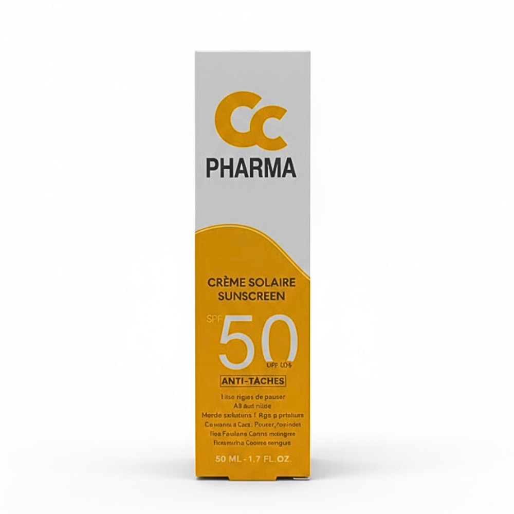 cc-pharma-ecran-solaire-anti-tache-50ml.jpg CC PHARMA – Ecran Solaire Anti-Tache 50Ml