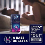 MANIX – Préservatif Xtra Pleasure Double Extase (Nervuré & Forme Stimulante) – 2u 2
