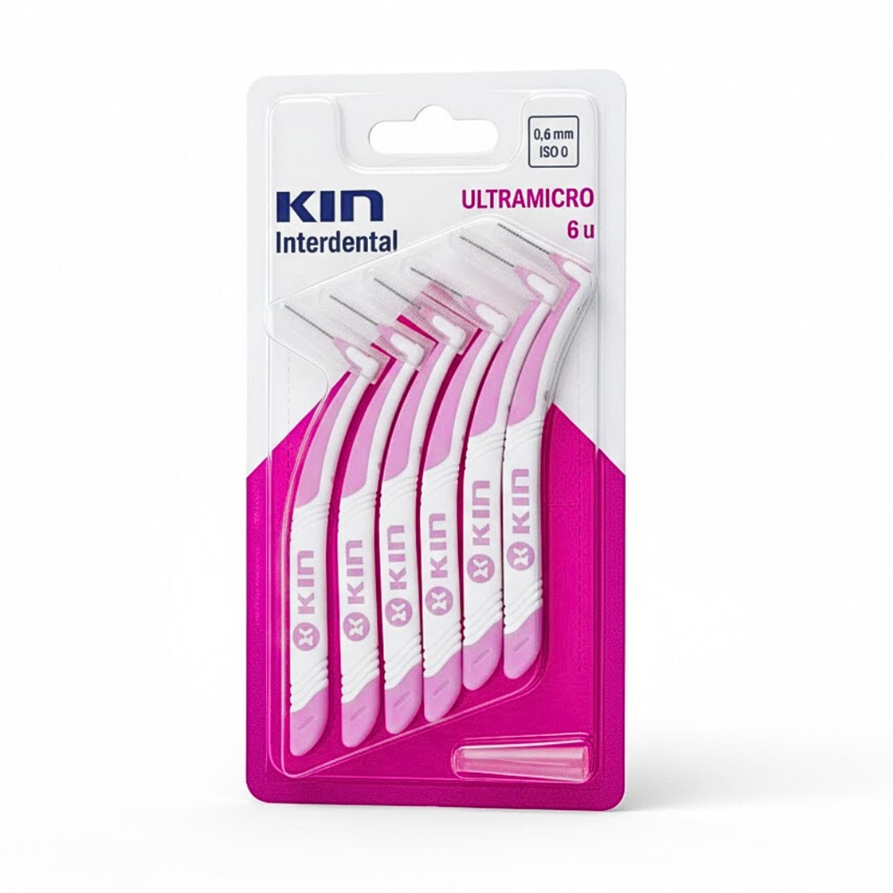 KIN – Clinic Brossettes Interdentaire 0.6Mm Ultramicro 6Unites
