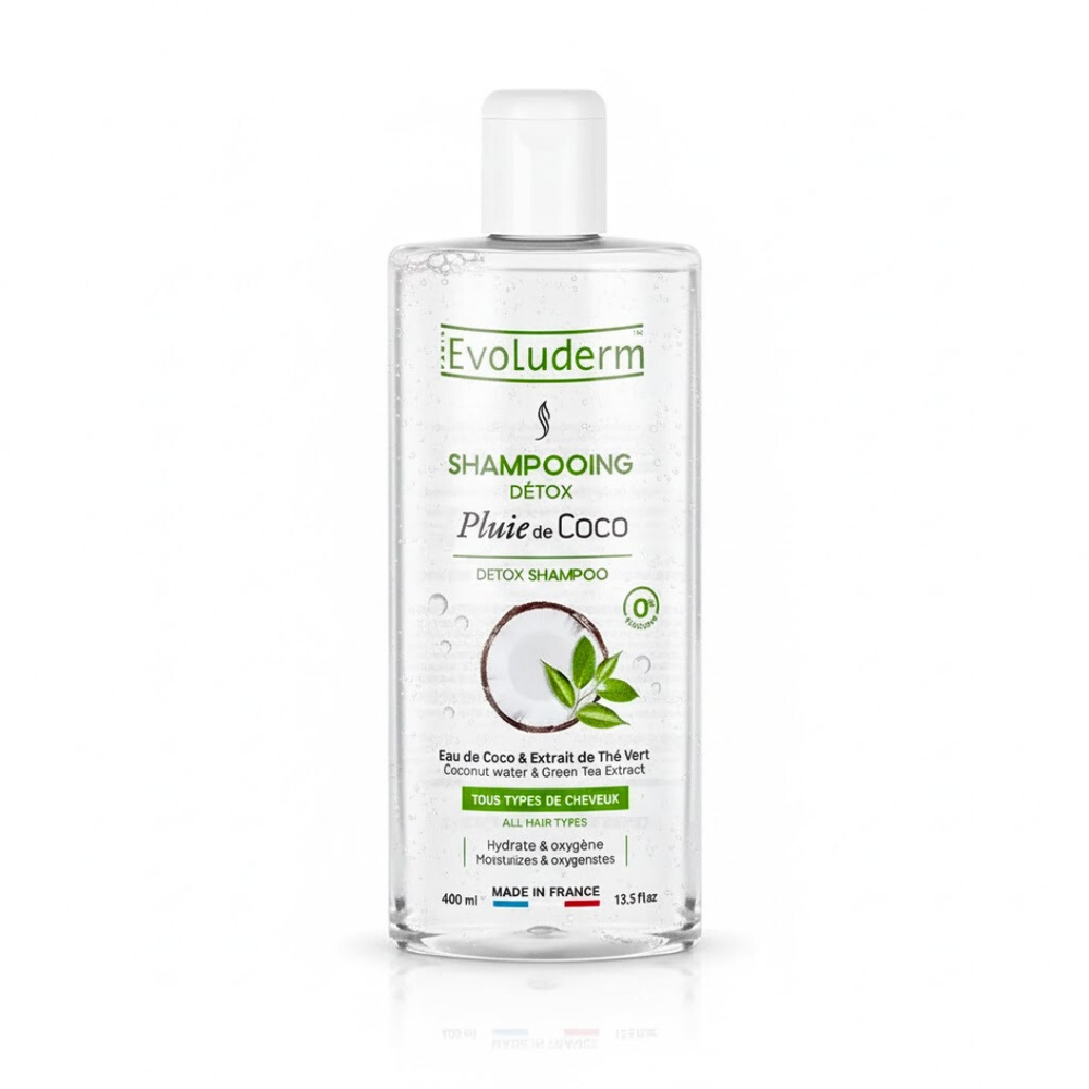 evoluderm-shampoing-pluie-de-coco-400ml.jpg EVOLUDERM – Shampoing Pluie De Coco – 400ml
