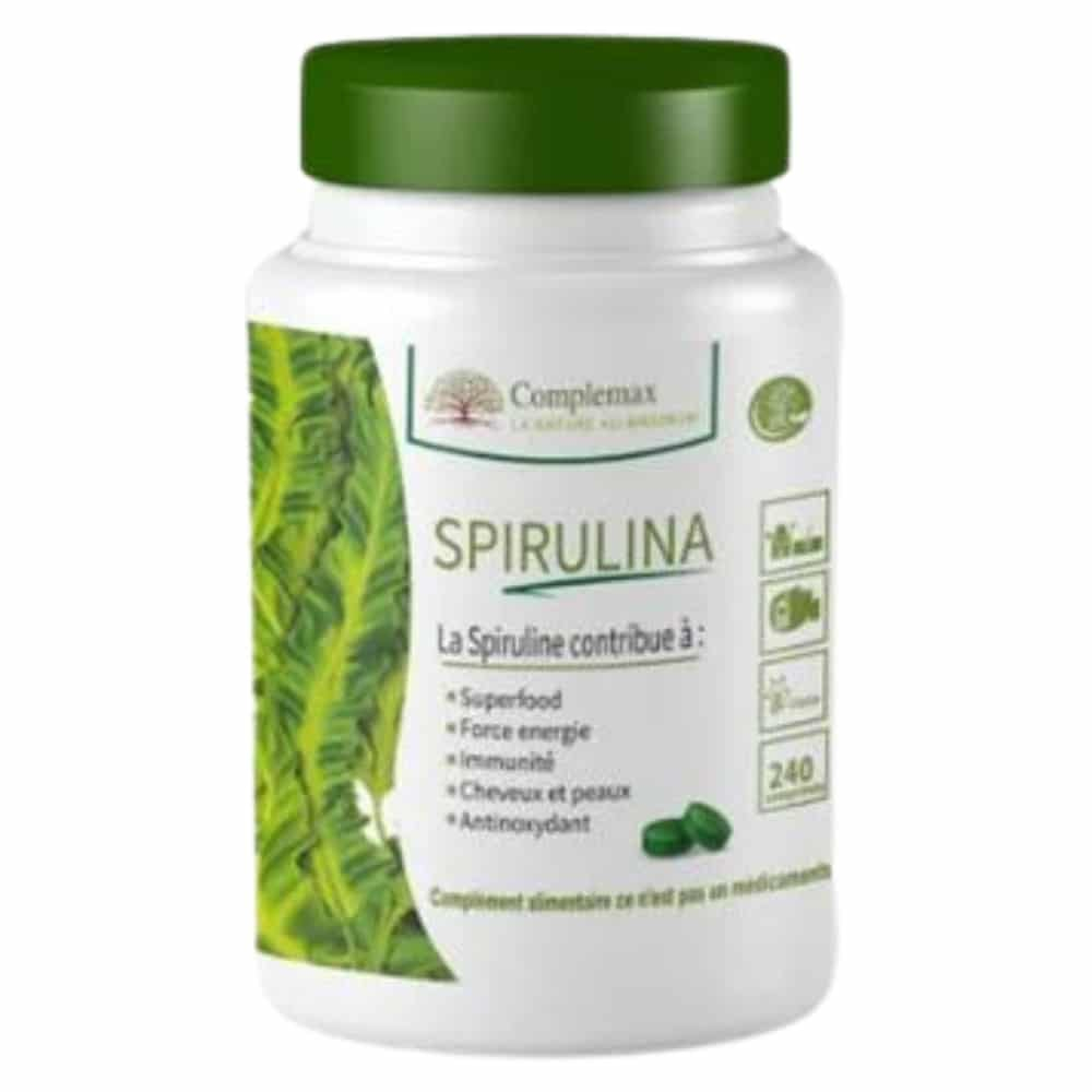 complemax-spiruline-240-comprimes.jpg COMPLEMAX – Spiruline – 240 Comprimés