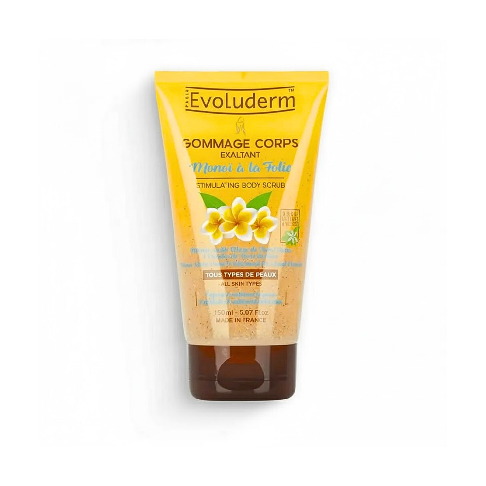 evoluderm-gommage-corps-monoi-a-la-folie-150ml.jpg EVOLUDERM – Gommage Corps Monoi A La Folie – 150ml