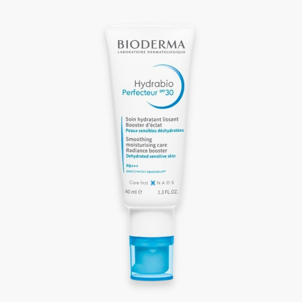 BIODERMA – Hydrabio Perfecteur Soin Hydratant lissant Booster d’Éclat SPF30 – 40ml