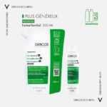 VICHY – Dercos DS Shampoing Traitant Anti-Pelliculaire Cheveux Normaux à Gras Eco-Recharge – 390ml 6