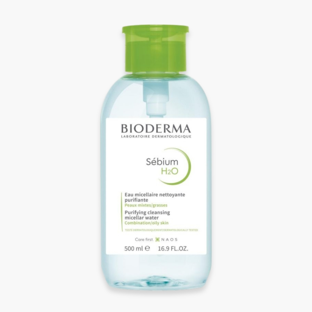 bioderma-sebium-h2o-solution-micellaire-purifiante-pompe-inversee-500ml.jpg BIODERMA – Sébium H2O Solution Micellaire Purifiante Pompe Inversée – 500ml
