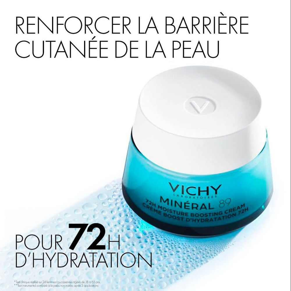 VICHY – Minéral 89 Crème Boost d’Hydratation 72h – 50ml 1