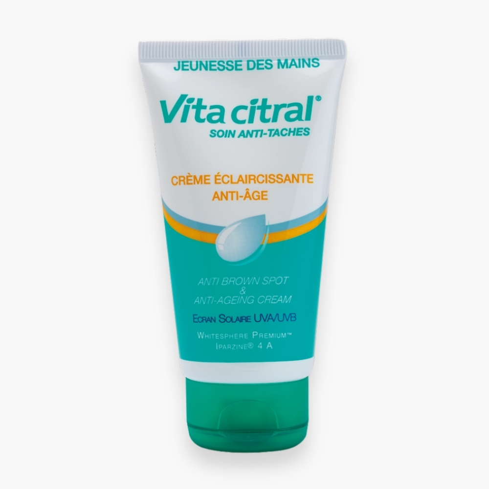 VITA CITRAL – Soin Anti-Taches Crème Éclaircissante Anti-Âge Mains – 75ml