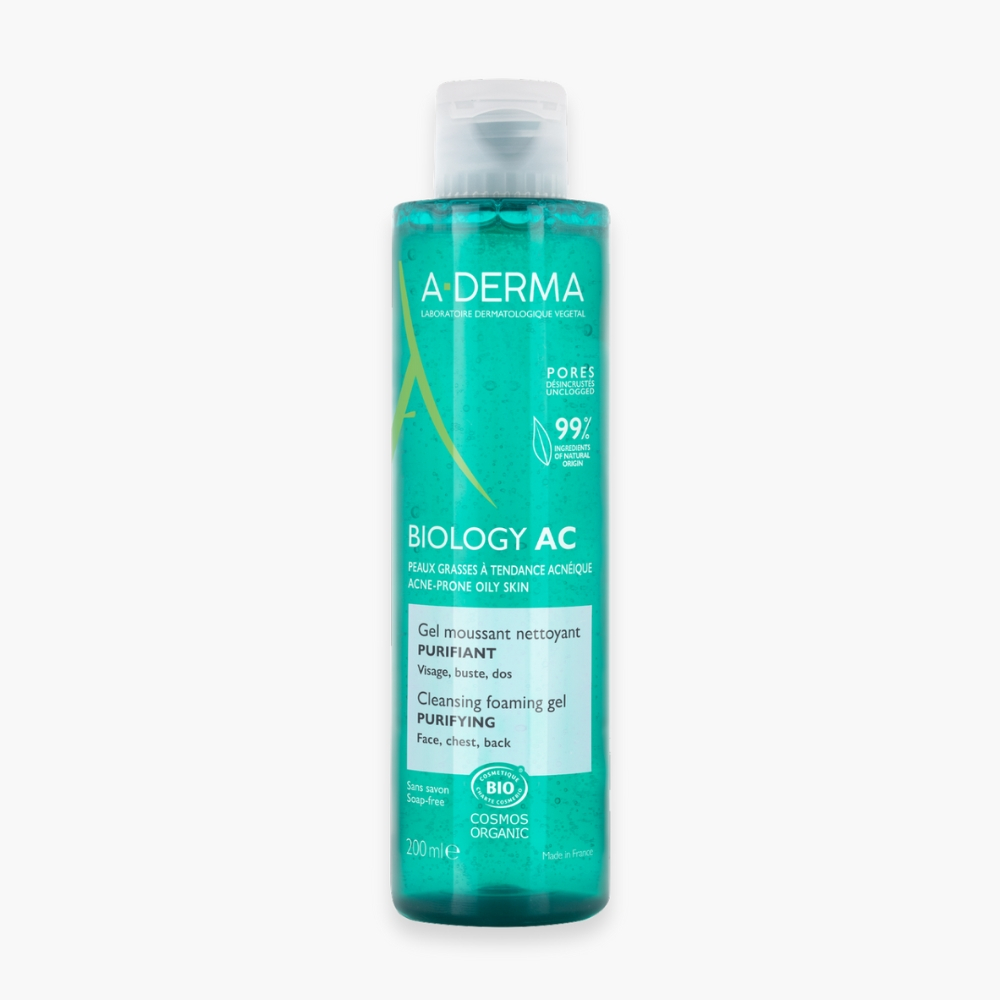 a-derma-biology-ac-gel-moussant-nettoyant-purifiant-200ml.jpg A-DERMA – Biology-AC Gel Moussant Nettoyant Purifiant – 200ml