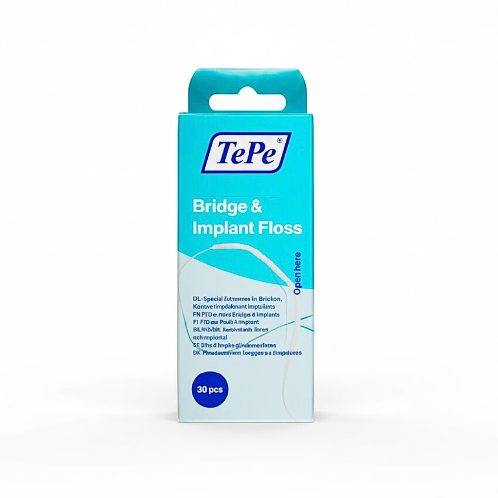 TEPE – Tepe Fil Dentaire Pour Bridge Et Implant – 5u
