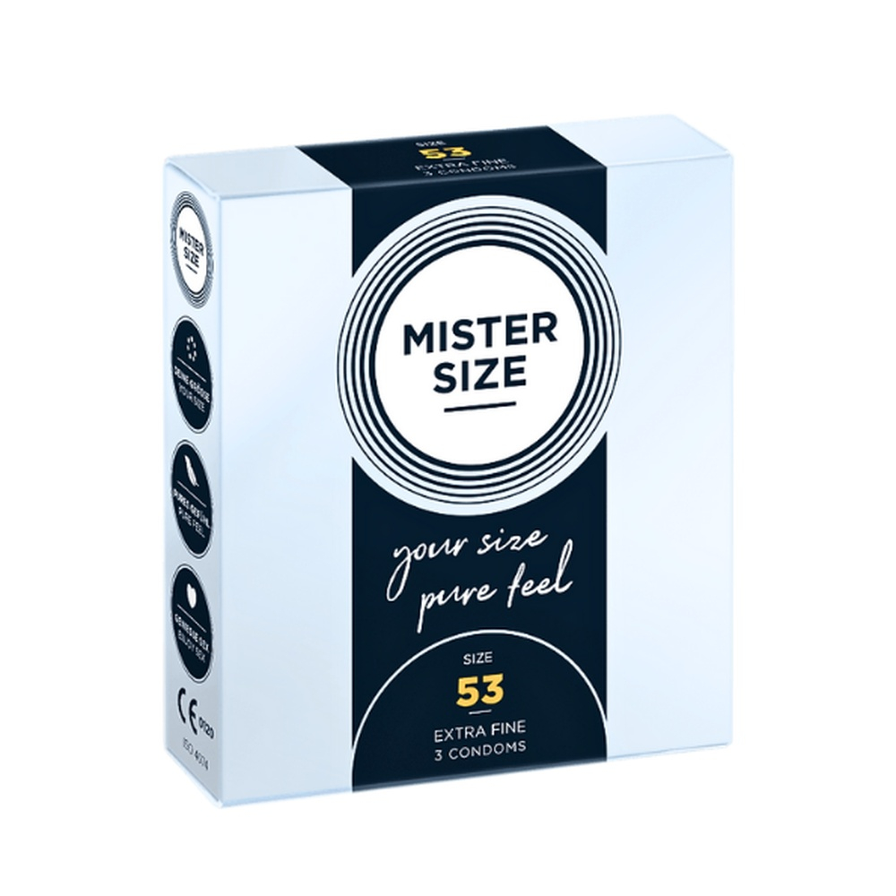 MISTER SIZE – Preservatif 53×3 1