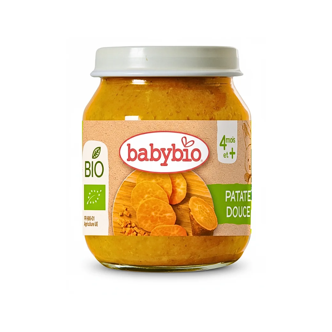 babybio-petit-pot-patate-douce-130g.webp BABYBIO – Petit Pot Patate Douce – 130g