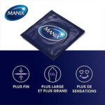 MANIX – Préservatif King Size Max (XL) – 3u 3