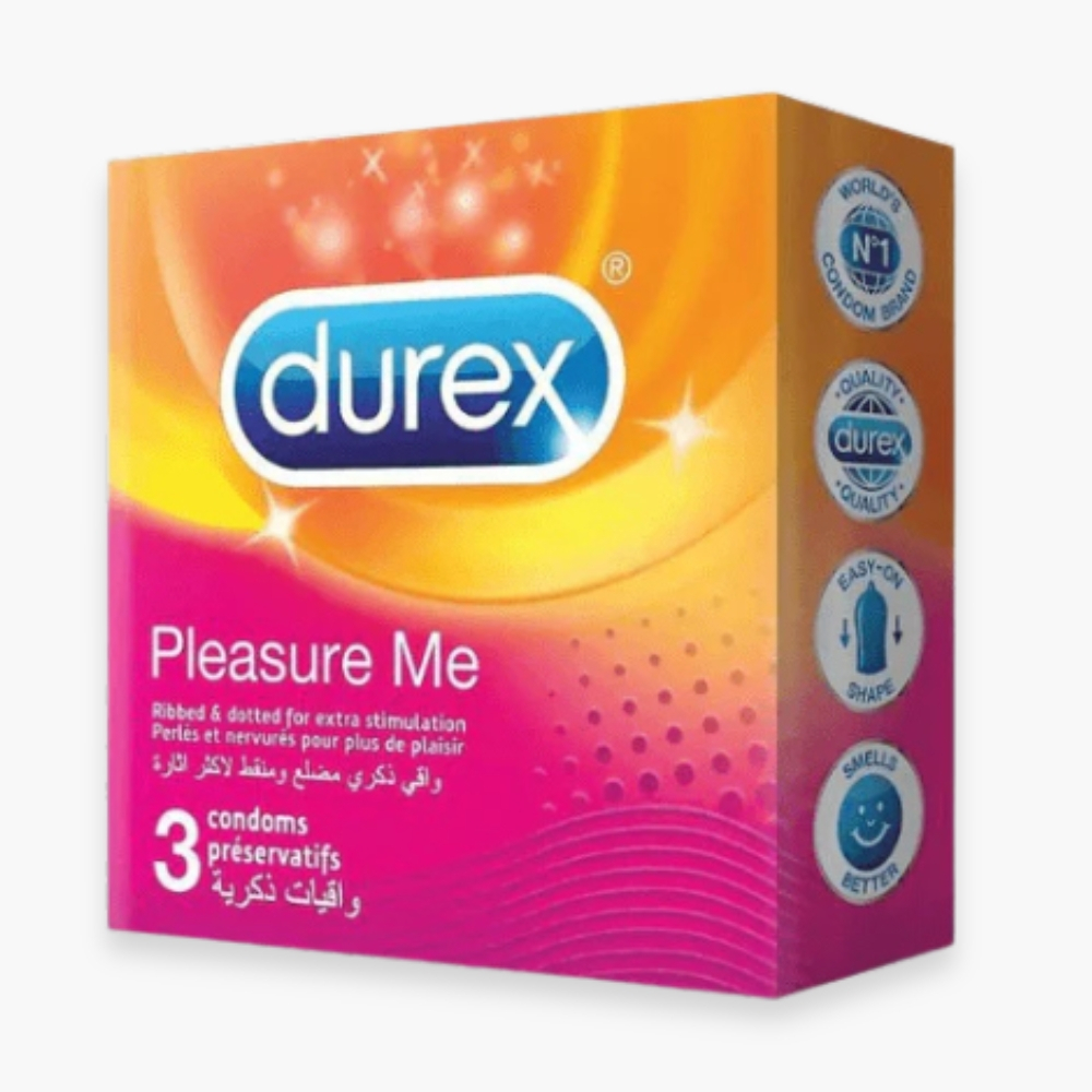 durex-preservatifs-pleasure-me-perles-nervures-3u.jpg DUREX – Préservatifs Pleasure Me (Perlés & Nervurés) – 3u
